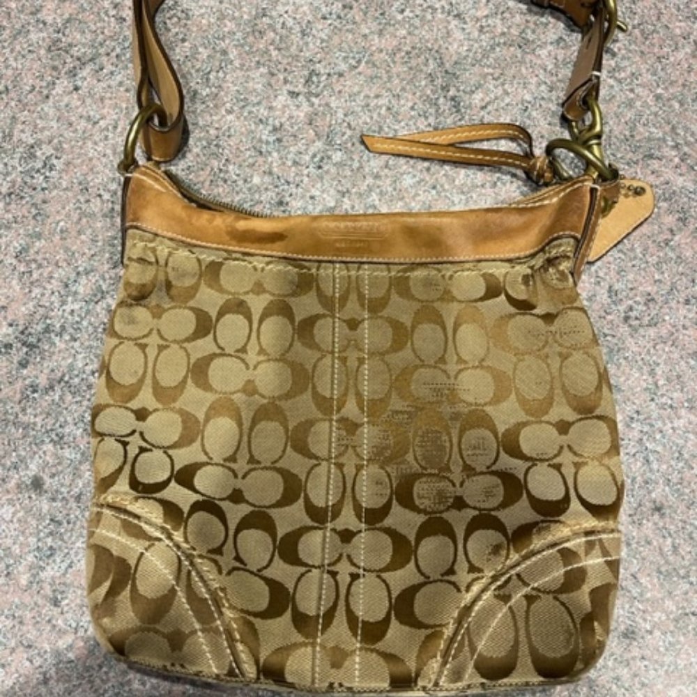 Used Coach Hobo Handbag